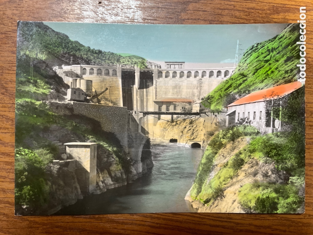 Postales: Postal Antigua Foto Janot N&ordm; 75 - Pantano de Oliana- No Circulada