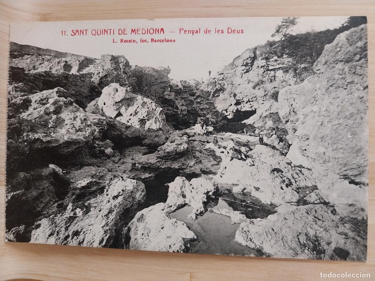 Postales: SANT QUINTI DE MEDIONA PENYAS DE LES DEUS ED ROISIN 11 SC ORIGINAL ALTO PANADES