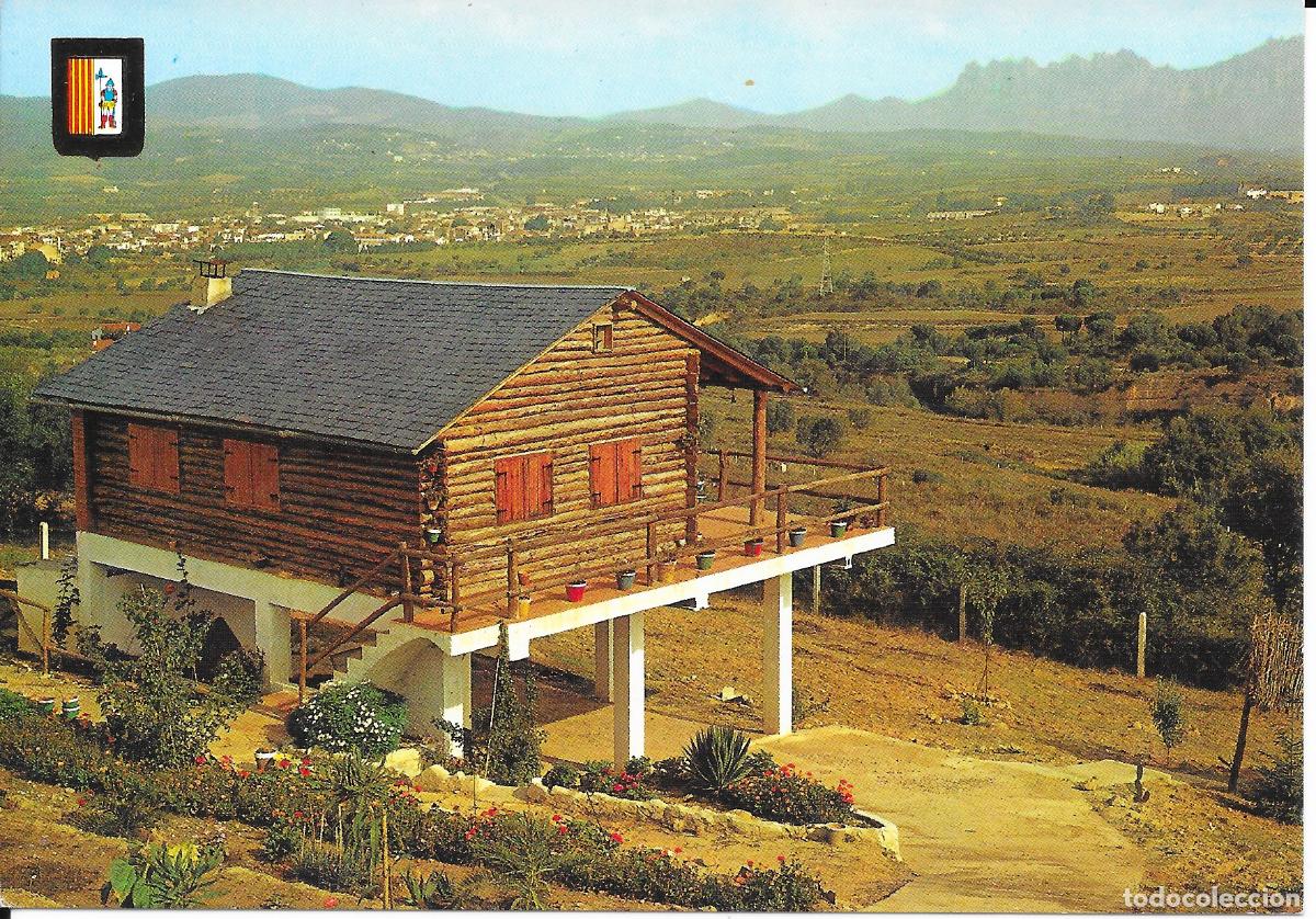 Postales: [POSTAL] Urbanizaci&oacute;n 'Can Claramunt' Piera (Barcelona) A&ntilde;o 1974 (circulada)