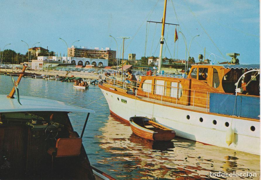 Postales: SALOU (TARRAGONA) DETALLE DEL PUERTO DEPORTIVO - T.F.CHINCHILLA 2094 - S/C