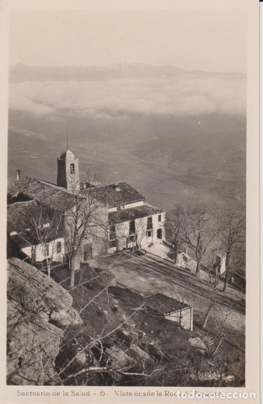 Postales: Sant Feliu de Pallerols , SANTUARIO DE LA SALUD, VISTA DESDE LA ROCA - FOTO F.GUILERA N&ordm;6 - S/C