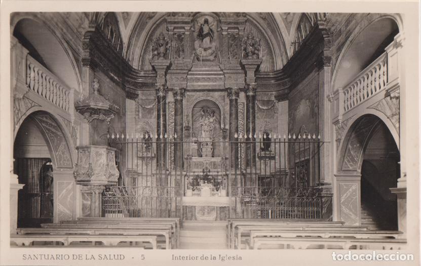 Postales: Sant Feliu de Pallerols (GIRONA) SANTUARIO DE LA SALUD, INTERIOR IGLESIA - FOTO F.GUILERA N&ordm;5 - S/C