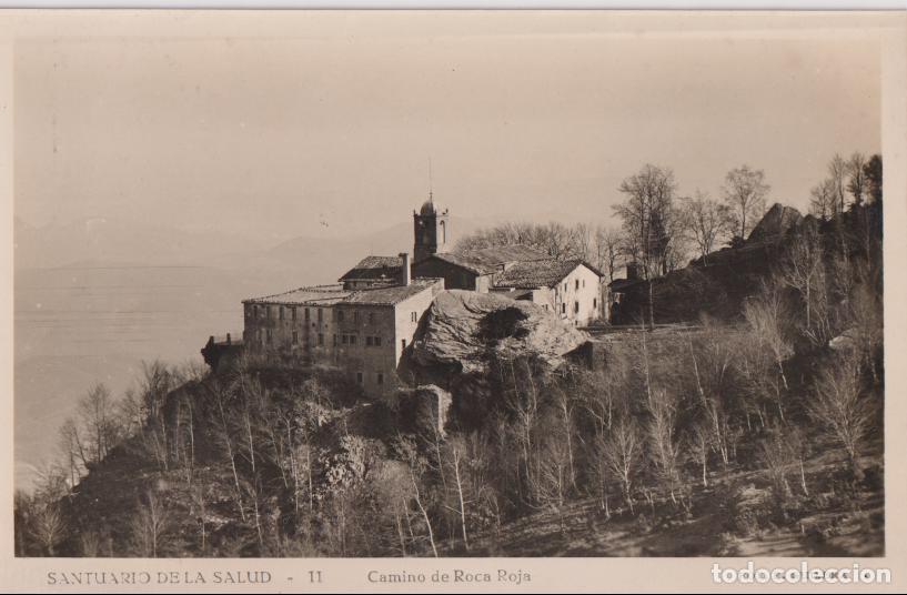 Postales: Sant Feliu de Pallerols, SANTUARIO DE LA SALUD, CAMINO DE ROCA ROJA - FOTO F.GUILERA N&ordm;11 - S/C