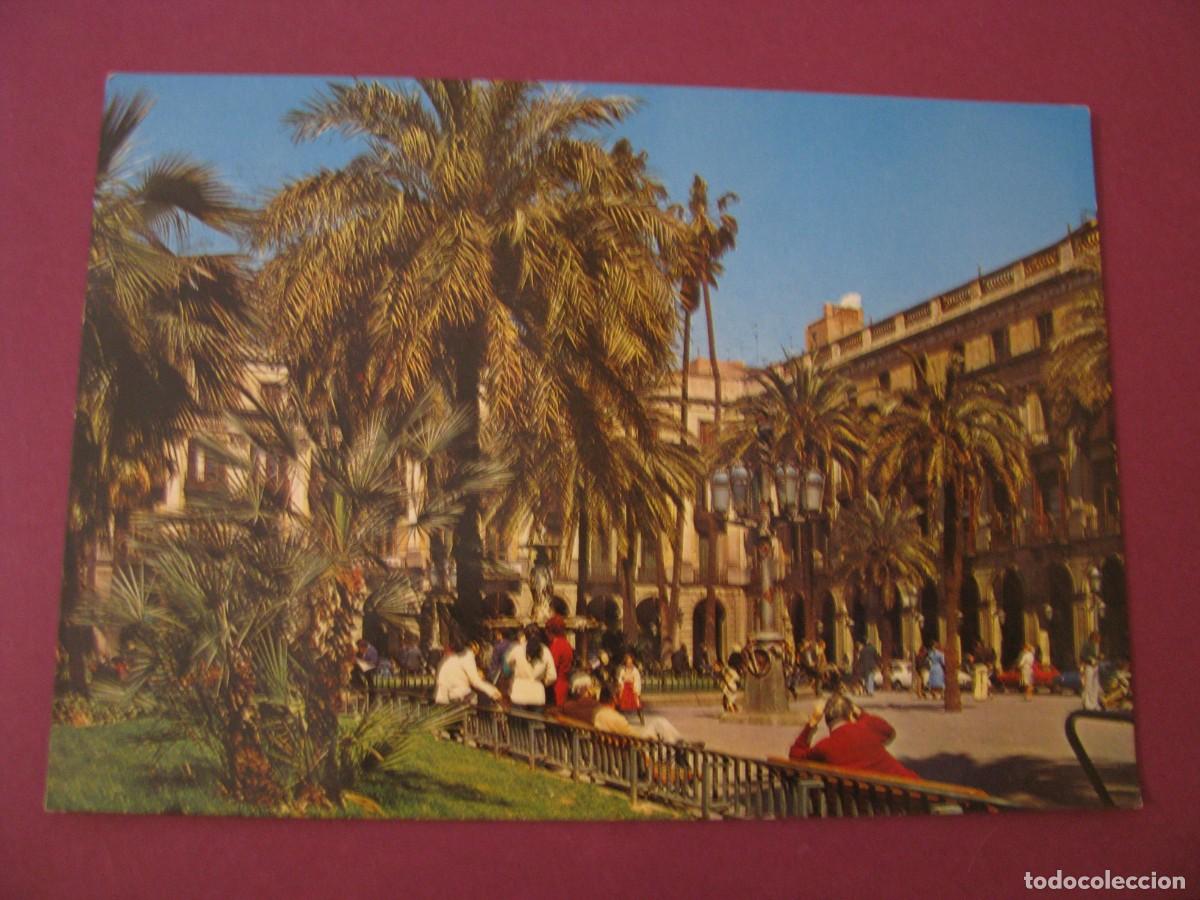 Postales: POSTAL DE BARCELONA. PLAZA REAL. KOLORHAM. CIRCULADA