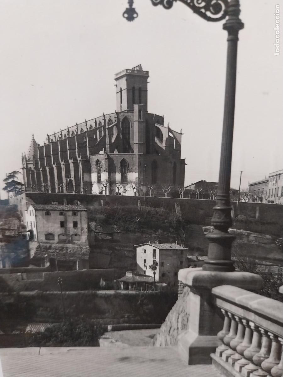Postales: MANRESA SEO ED R G A 3 CIRCULADA A&Ntilde;O 1953