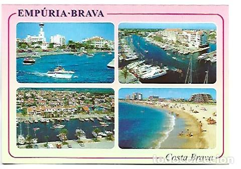 Postales: DIVERSAS VISTAS.- COSTA BRAVA, EMPURIABRAVA / GIRONA