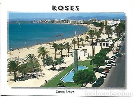 Postales: MONUMENT AL PESCADOR / MONUMENT TO THE FISHERMAN.- ROSES - GIRONA