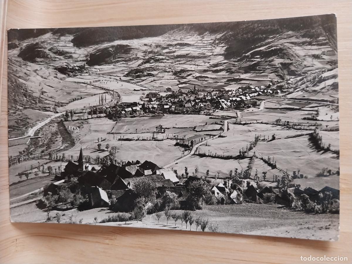 Postales: VALLE DE ARAN GAUSACH VIELLA BETR&Eacute;N ED BONAMUSA 6 CIRCULADA A&Ntilde;O 1956