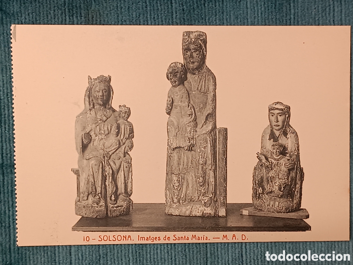 Postales: 10 SOLSONA. Imatges de Santa Mar&iacute;a. M.A.D.