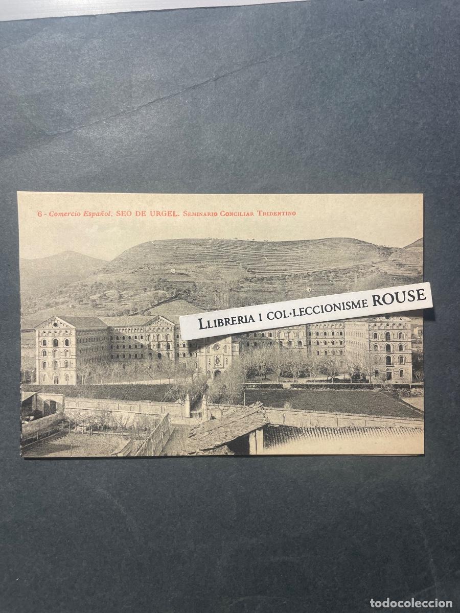 Postales: 6 - SEO DE URGELL - COMERCIO ESPA&Ntilde;OL - SEMINARIO CONCILIAR TRIDENTINO - FOTOTIPIA THOMAS - 14X9 CM.