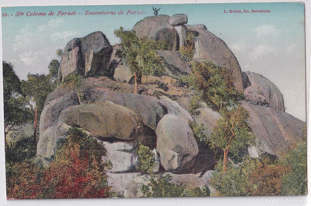 Postales: 10 Sta Coloma de Farn&eacute;s. Encontorns de Farnes. L. Roisin Sin circular