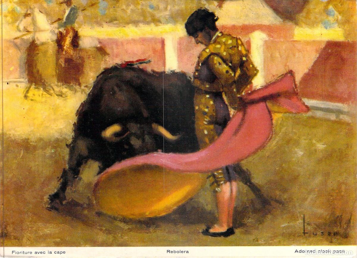 Postales: Postal Tauromaquia Antonio Bienvenida Rebolera Arte Taurino