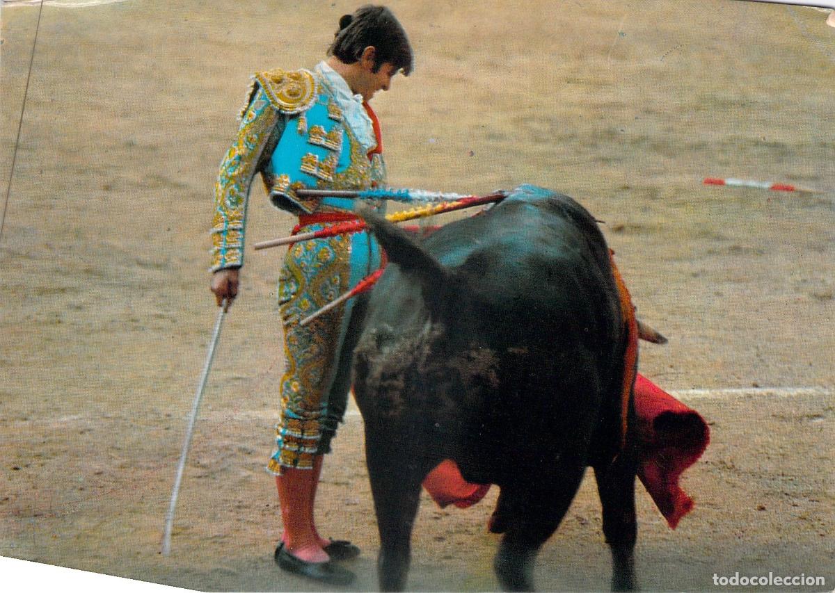 Postales: Postal de Corrida de Toros: Manuel Ben&iacute;tez El Cordob&eacute;s en Pase Natural