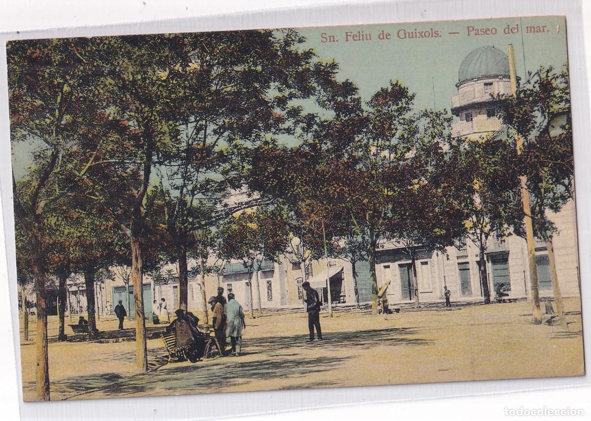 Postales: San Felu de Guixols Paseo del mar. Colecci&oacute;n Pascal n&ordm; 10 Sin circular.