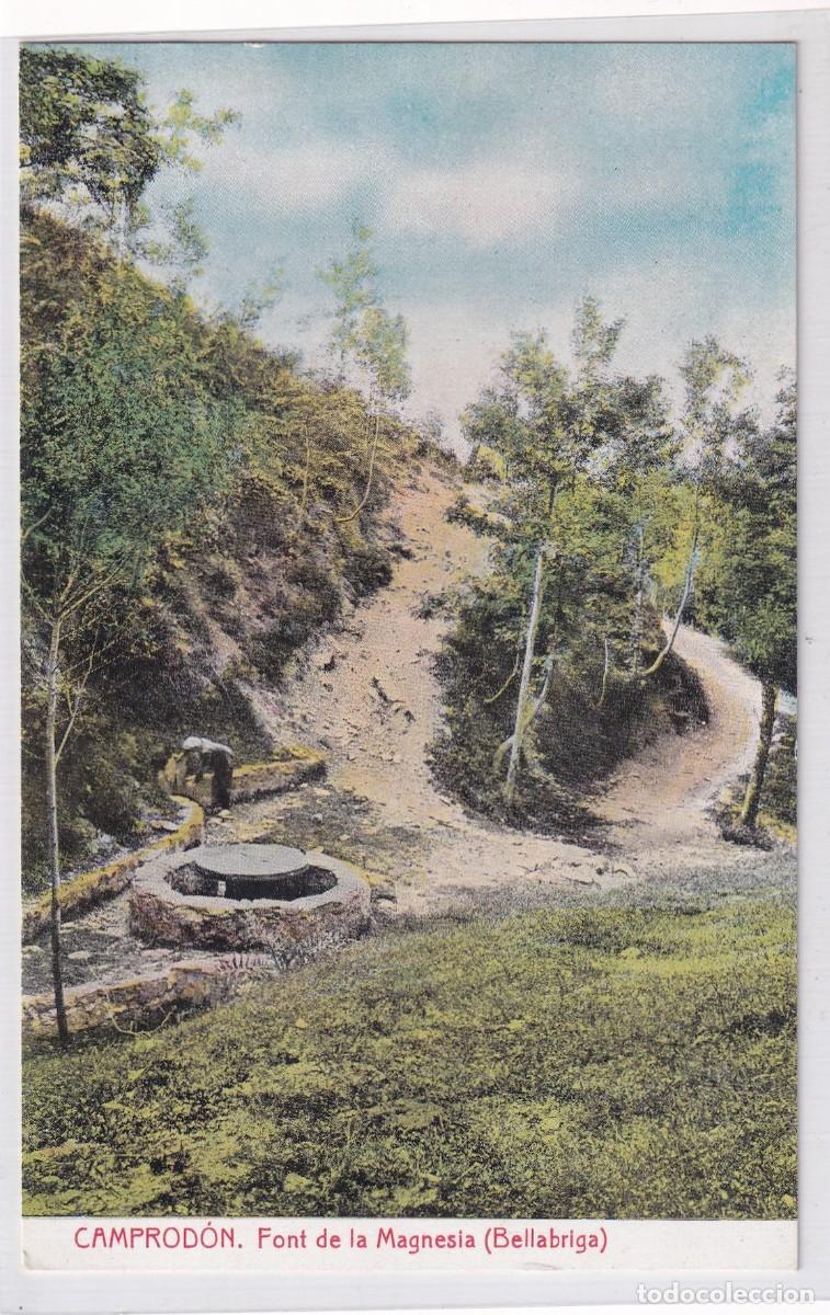 Postales: Font de la Magnesia. Bellabriga. CAMPROD&Oacute;N, Thomas Barcelona. Sin circular.