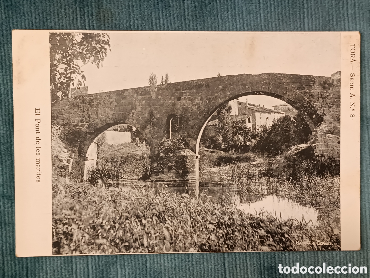 Postales: TOR&Aacute;. SERIE A. N&deg;8. Tor&agrave;