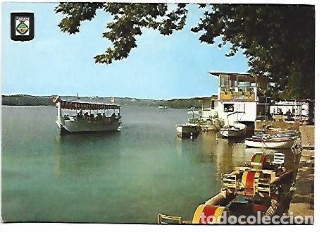 Postales: LLAC I PESQUERA / LAKE AND FISHERY.- BANYOLES - GIRONA