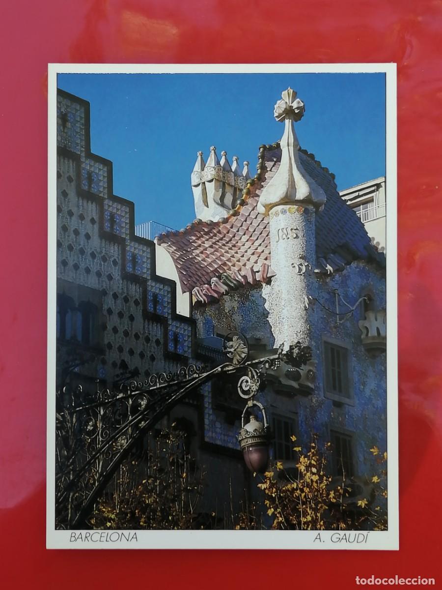 Postales: POSTAL 18863 NUEVA-TRIANGLE POSTALS / EMPORIUM 325 A. GAUDI CASA BATLLO BARCELONA