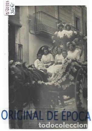 Postales: (PS-80303)POSTAL FOTOGRAFICA DE FALSET-BATALLA DE FLORES