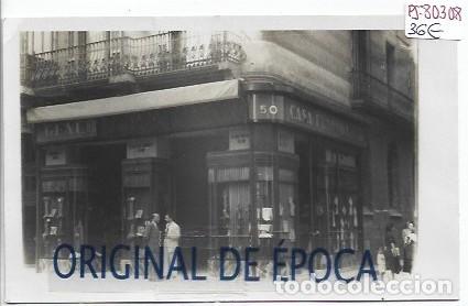 Postales: (PS-80308)POSTAL FOTOGRAFICA DE BARCELONA-COMERCIO CASA?.SALMERON 50 ?