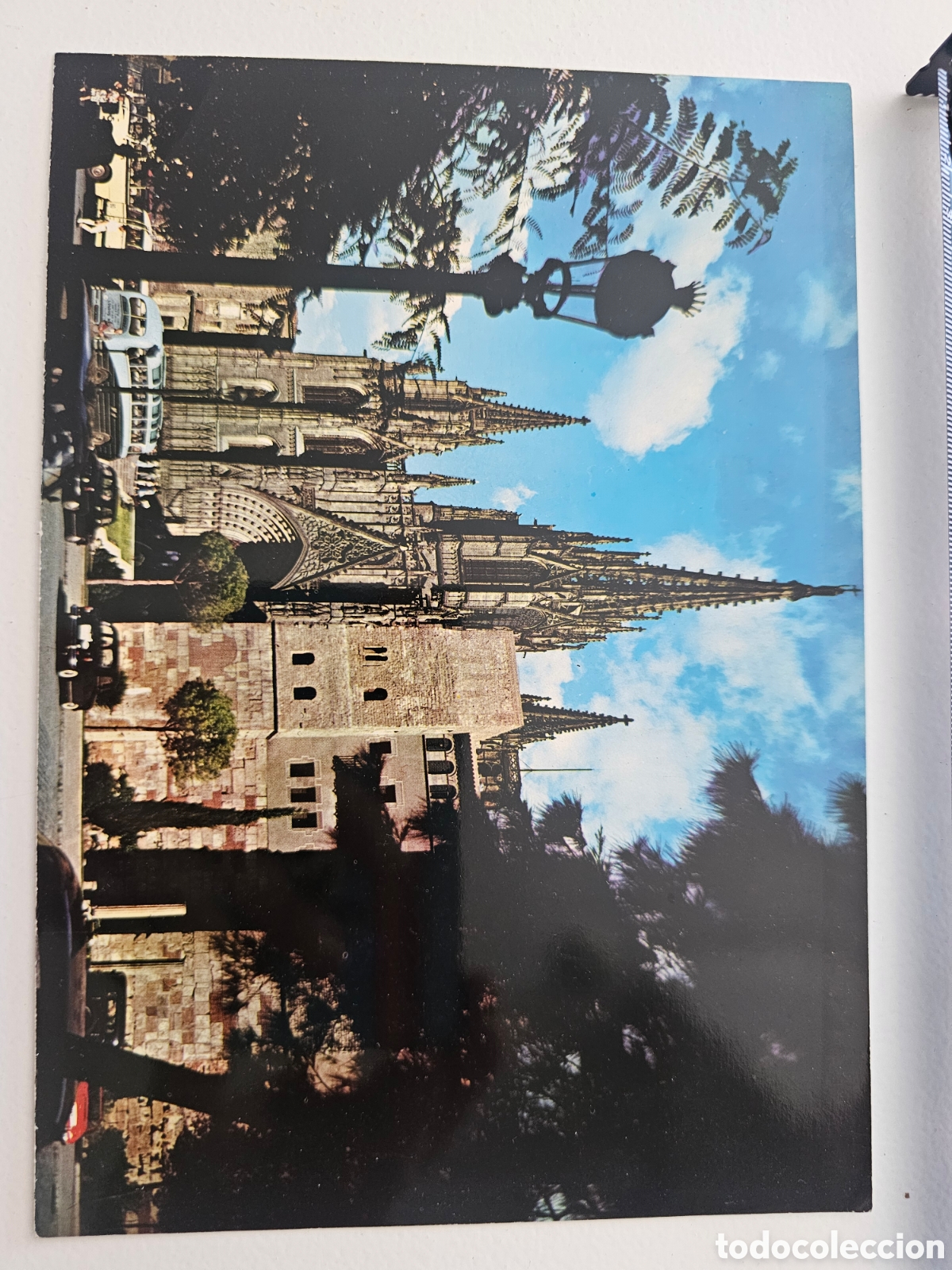 Postales: Postal gran tama&ntilde;o Catedral de Barcelona Concentraci&oacute;n industrial Vallesana Montornes Vall&egrave;s 1960s