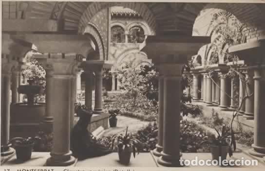 Postales: BARCELONA MONTSERRAT SIN ESCRIBIR