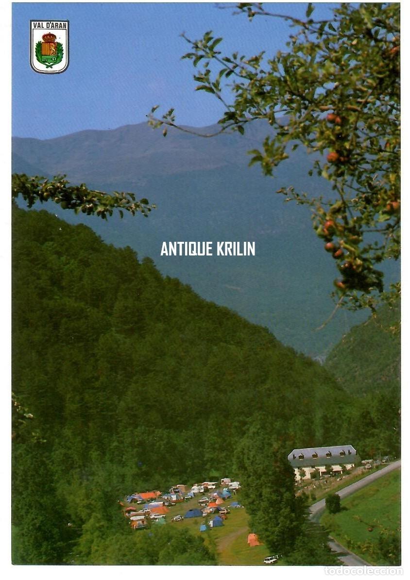 Postales: VALL D'ARAN / PONT D'ARROS / N&ordm; 2 CAMPING ARTIGAN&Eacute; / SIN FRANQUEAR