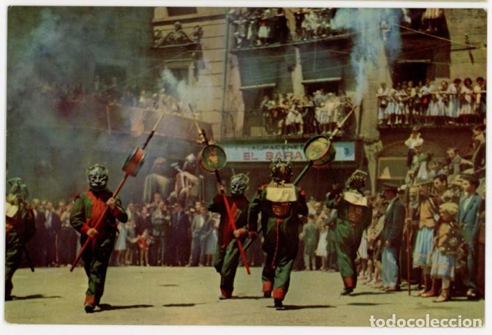 Postales: m11623 Berga La Patum Les Masses Passola N&ordm;601 sc