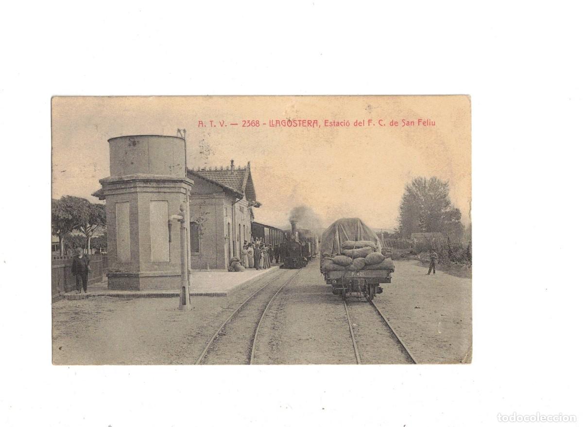 Postales: LLAGOSTERA. ATV 2368. ESTACI&Oacute; - Foto 1