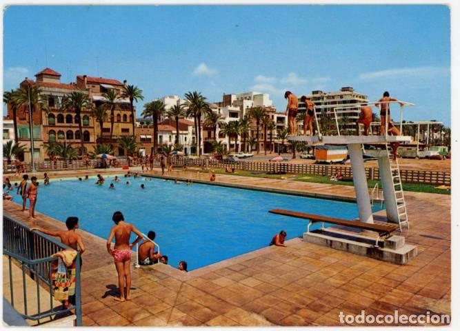Postales: m11630 Vilanova I La Geltru Piscina Municipal 1972 Kolorham N&ordm;5419 sc