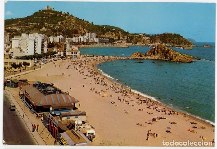 Postales: m11637 Blanes Vista De La Palomera 1976 Martinez N&ordm;168 circulada autos de choque feria