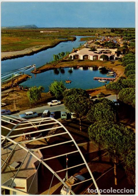 Postales: m11639 Castelldefels Camping El Toro Bravo 1966 Ro N&ordm;10 sc coches