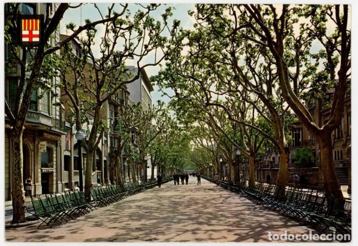 Postcards: m11647 Manresa Paseo Pedro Iii 1964 Escudo De Oro N&ordm;1384 sc