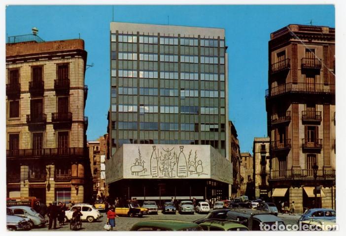 Postkarten: m11649 Barcelona Colegio Arquitectos Decorado Por Picasso 1964 Beascoa N&ordm;255 sc coches