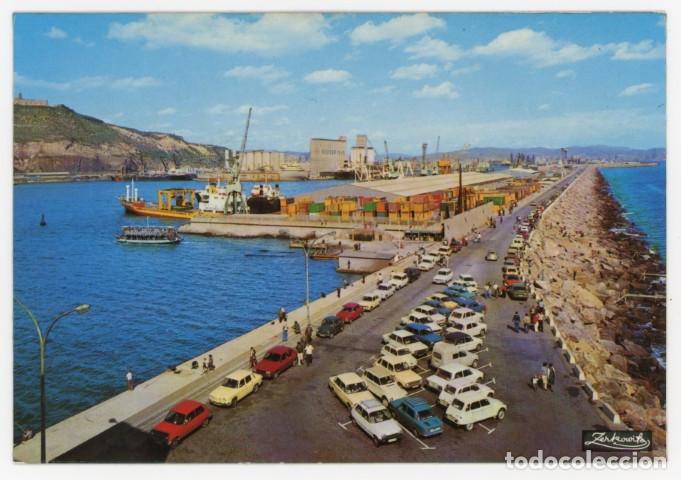 Postales: m11652 Barcelona. Paseo Del Rompeolas 1977 Zerkowitz N&ordm;2100 sc coches
