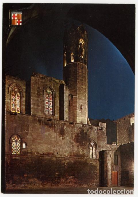 Postales: m11658 Barcelona Barrio Gotico Nocturna 1964 Escudo De Oro N&ordm;1196 sc