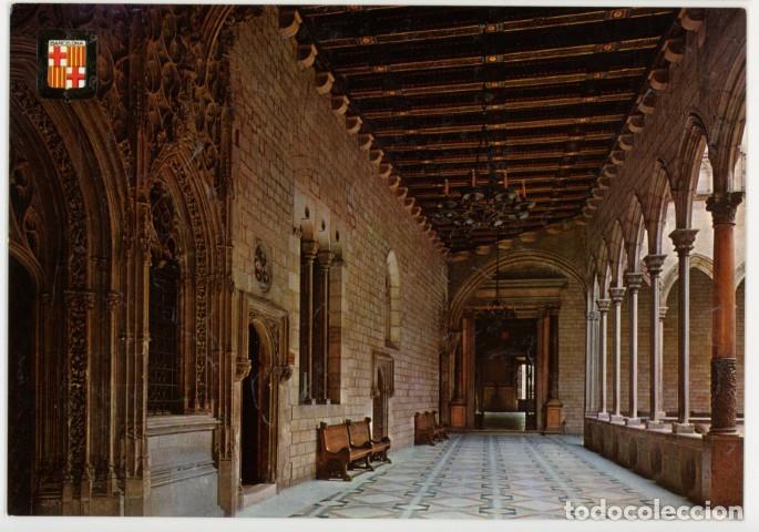 Postales: m11659 Barcelona Palacio De La Diputacion Puerta De La Capilla De San Jorge 1964 Escudo De Or N&ordm;1 sc