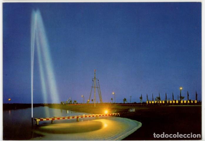 Postkarten: m11665 Castelldefels Camping El Toro Bravo 1971 Ro sc