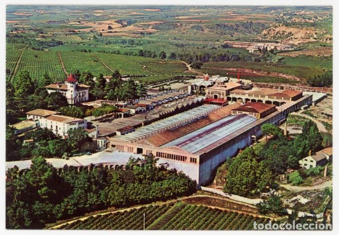 Postkarten: m11673 Sant Sadurni D'anoia Caves Codorniu Exteriores 1971 sc