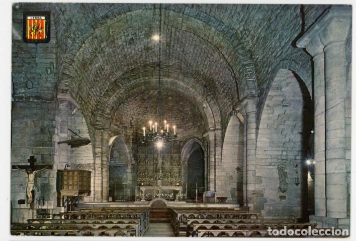 Postcards: m11698 Lleida Iglesia De San Lorenzo Altar Mayor 1967 Escudo De Oro N&ordm;3618 sc