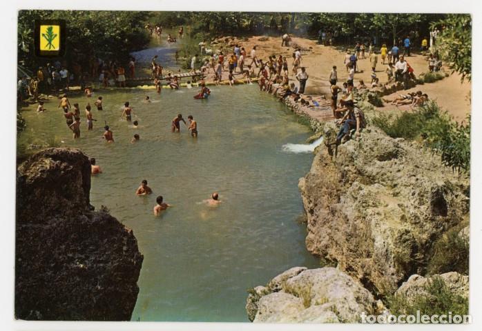 Postcards: m11703 6073 Sant Quinti De Mediona Lago Y Fuentes De Les Deus 1970 Escudo De Oro N&ordm;4 sc
