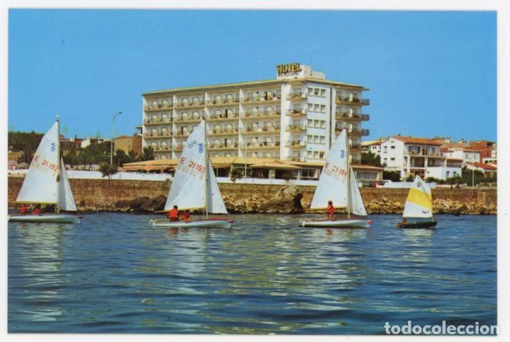 Postales: m11709 L' Escala Hotel Nieves Mar 1973 Mallol sc
