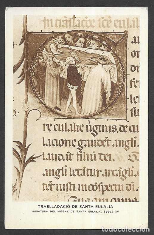 Postales: Joan Artigues. Clix&eacute;. 5165 Traslladaci&oacute; de Santa Eulalia. 1920/30