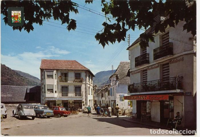 Postcards: m11735 Les Plaza Del Puente 1966 Escudo De Oro N&ordm;2268 sc 2cv simca 1000 seat 600 peugeot 404