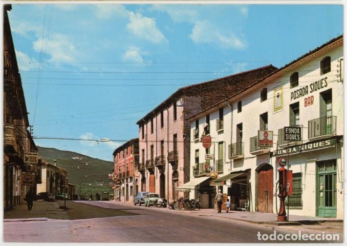 Postales: m11744 Besalu Calle Del Generalisimo 1967 Fiter N&ordm;7945 sc posada sisques poste gasolina motos 4cv