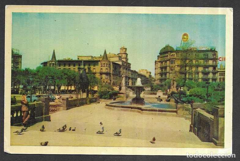 Postales: Postal. Barcelona - 10 Plaza de Catalu&ntilde;a. Heliotipia Art&iacute;stica Espa&ntilde;ola