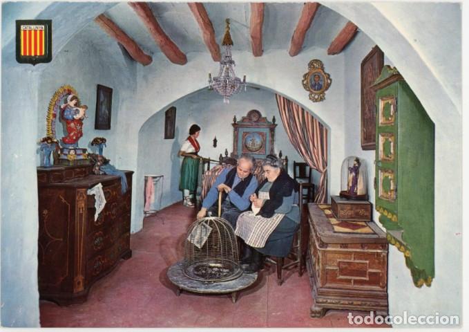 Postales: m11747 La Pobla De Claramunt Cal Fuster 1965 Escudo De Oro N&ordm;1891 sc