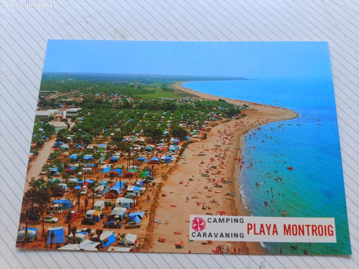 Postales: Camping Caravaning Playa Montroig