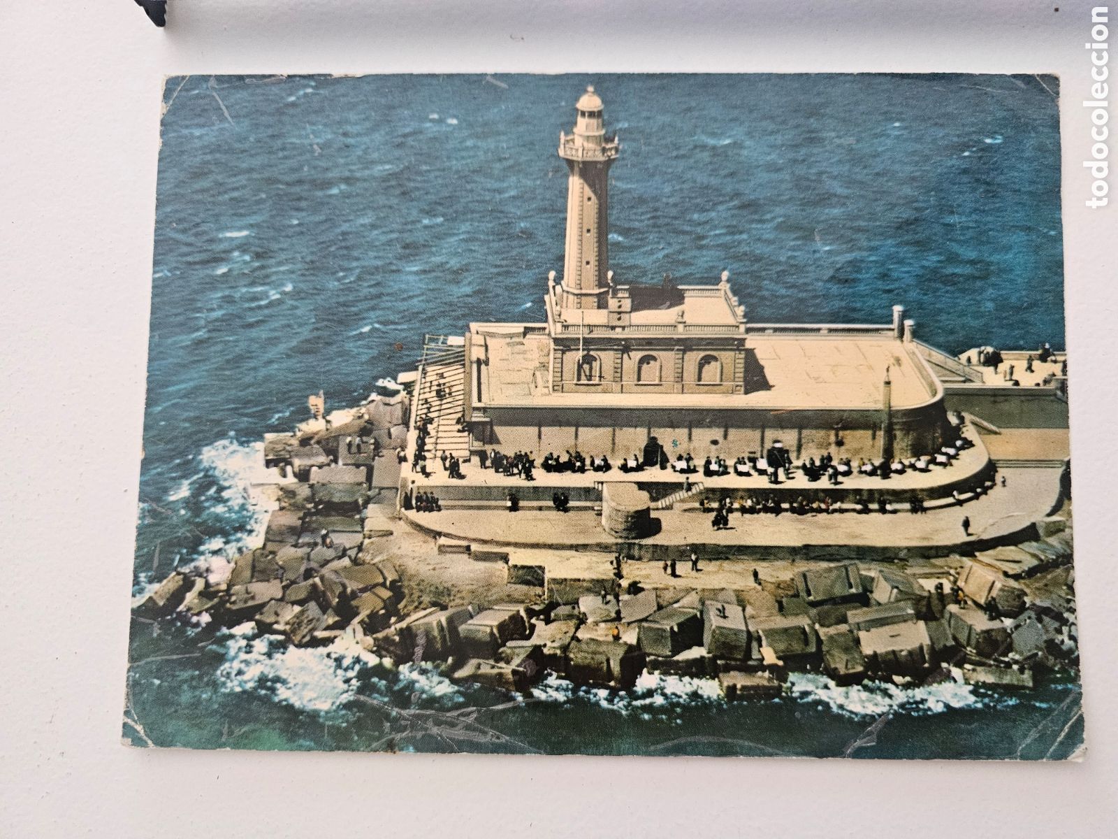 Postkarten: Postal de gran tama&ntilde;o Barcelona La Farola del Puerto, Barcelona