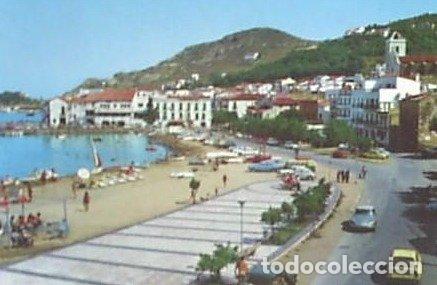 Postales: COSTA BRAVA. PORT DE LA SELVA PASEO Y PLAYA. N&ordm; GE 3412. FOTOGRAF&Iacute;A CAMPA&Ntilde;&Aacute; PUIG-FERR&Aacute;N.